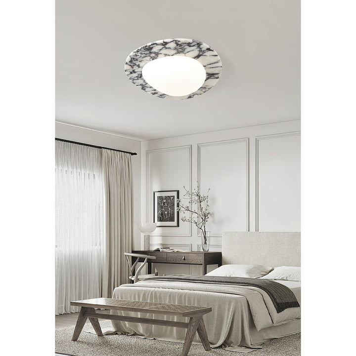 Ceraeion Plafonnier Verre Marbre Moderne Minimaliste - Neutralighting