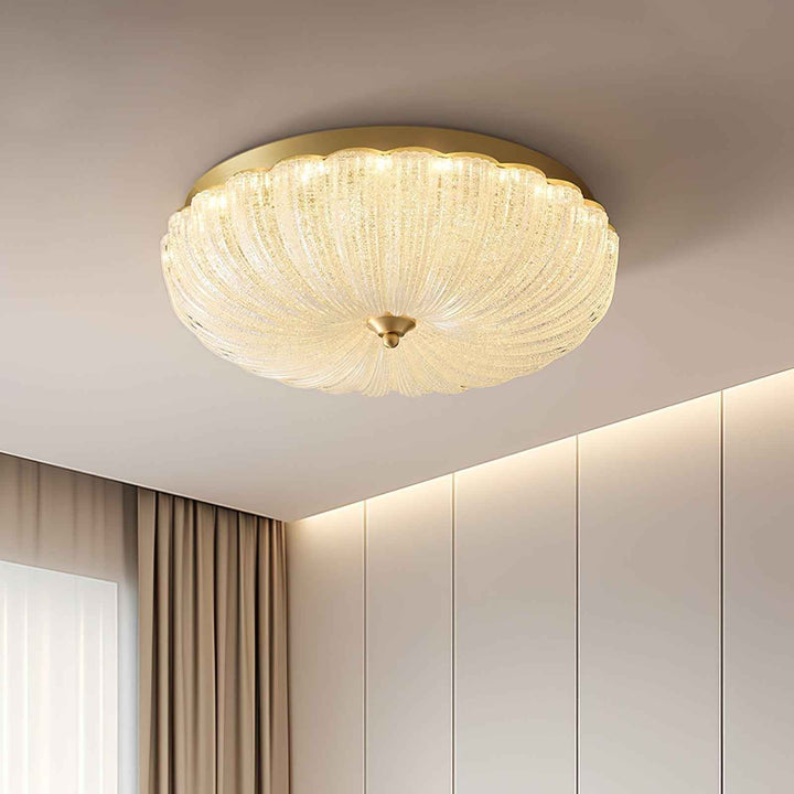 Cotalan Verre 30cm Doré LED 24W