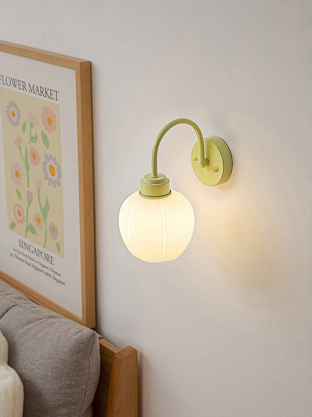 AllirarisApplique Verre 15cm Blanc LED