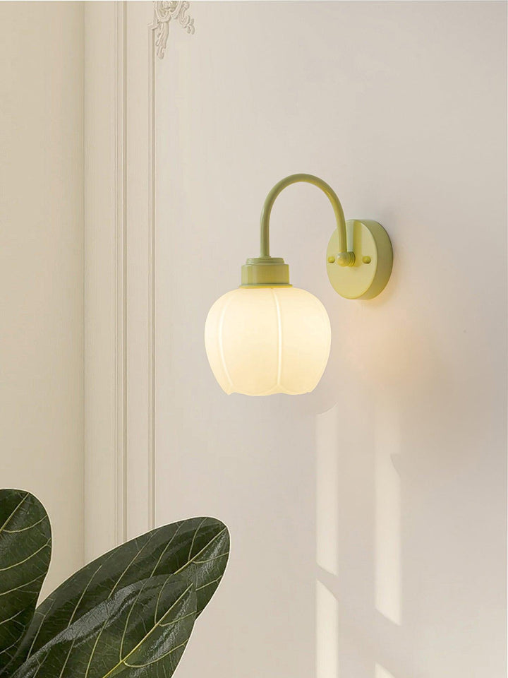 AllirarisApplique Murale Verre Fleur Envoûtante - Neutralighting