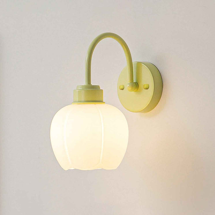 AllirarisApplique Verre 15cm Blanc LED