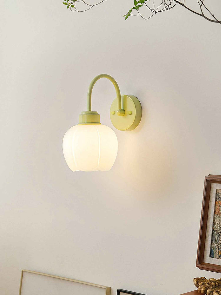 AllirarisApplique Verre 15cm Blanc LED