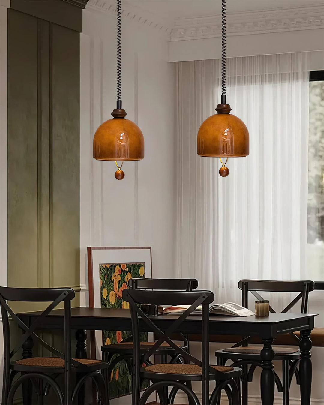 Ardelle Suspension Vintage en Verre - Neutralighting