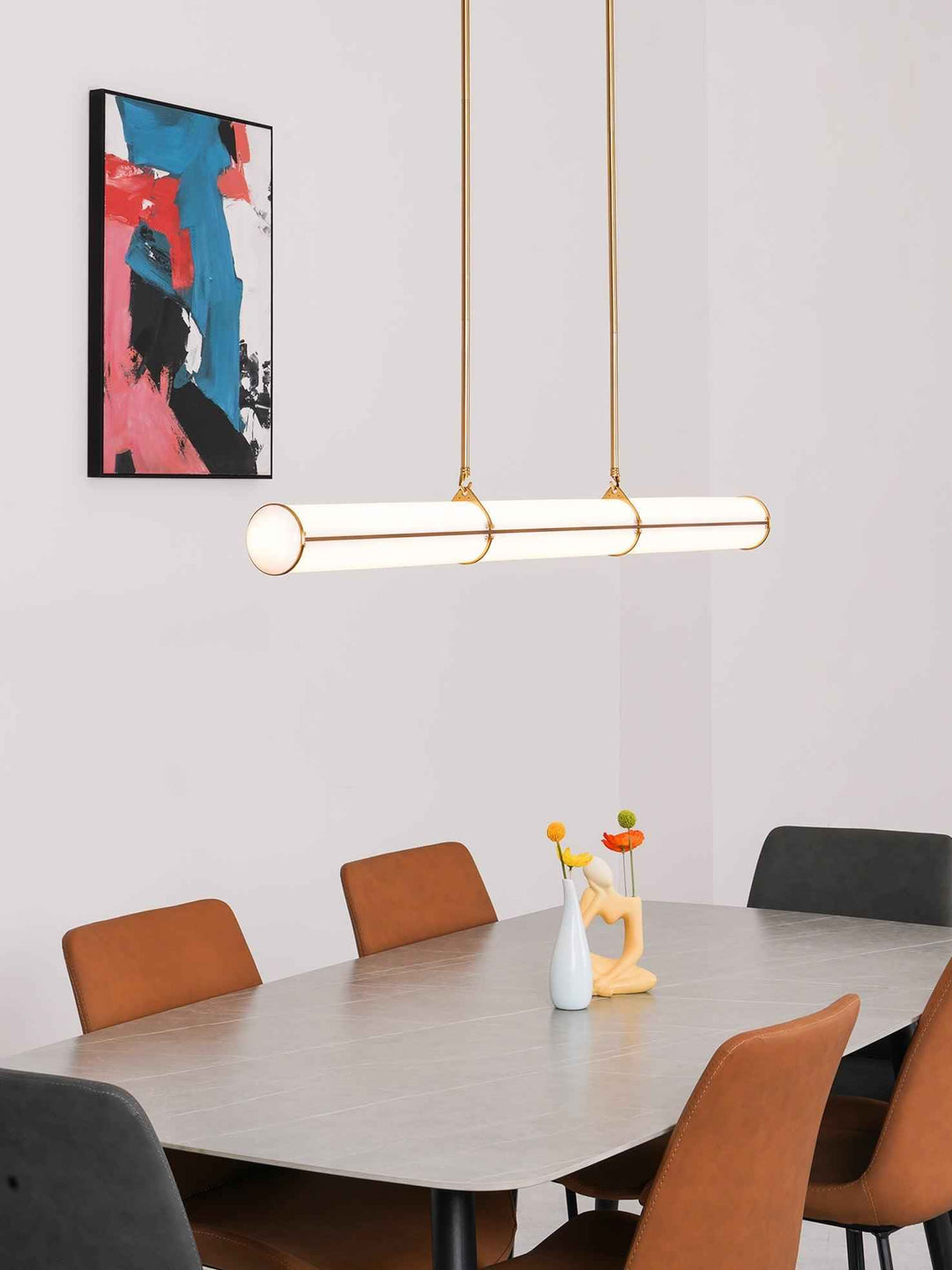 Lustra Suspension Cylindrique Endless pour Salle à Manger - Neutralighting