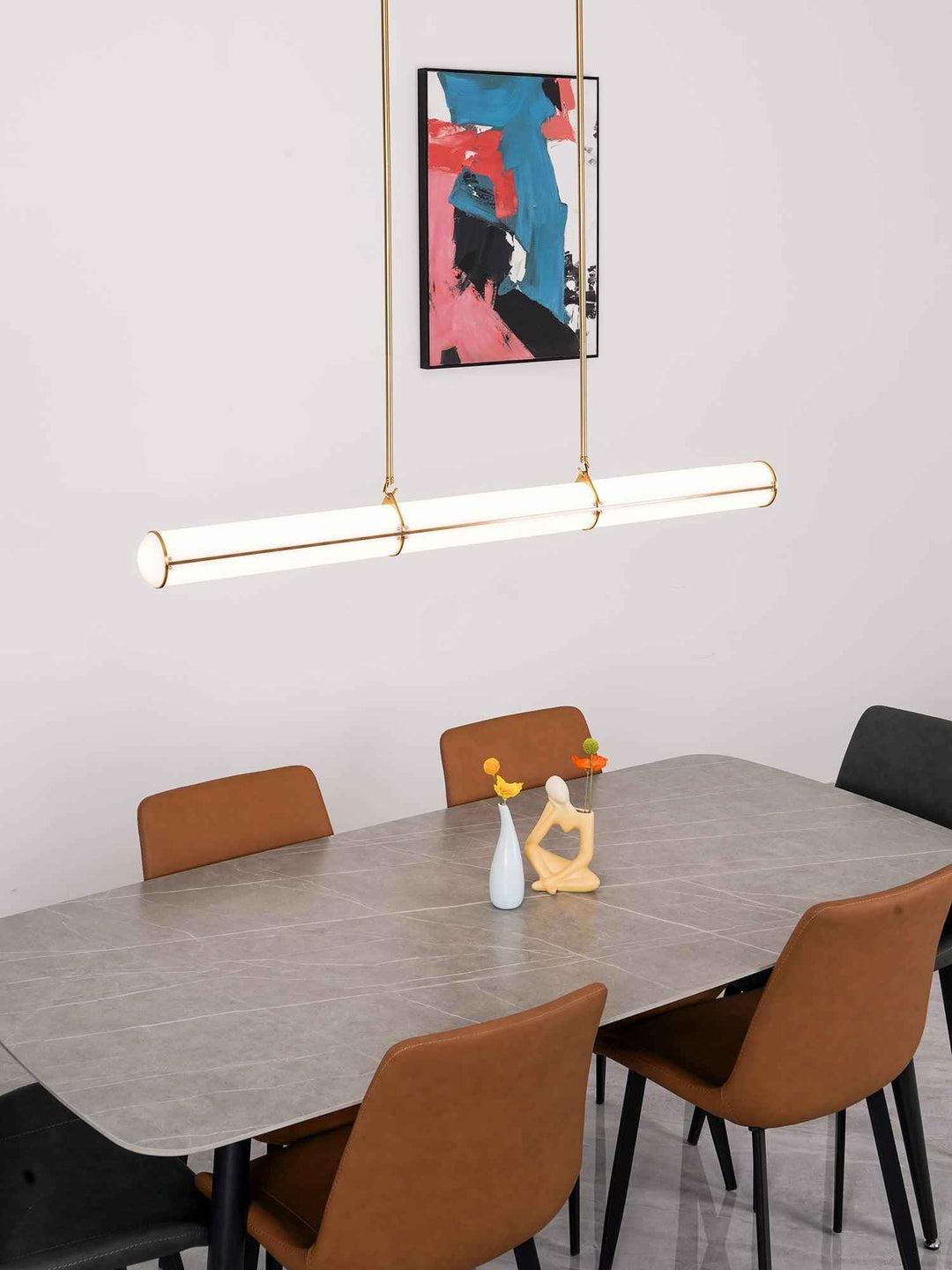 Lustra Suspension Cylindrique Endless pour Salle à Manger - Neutralighting