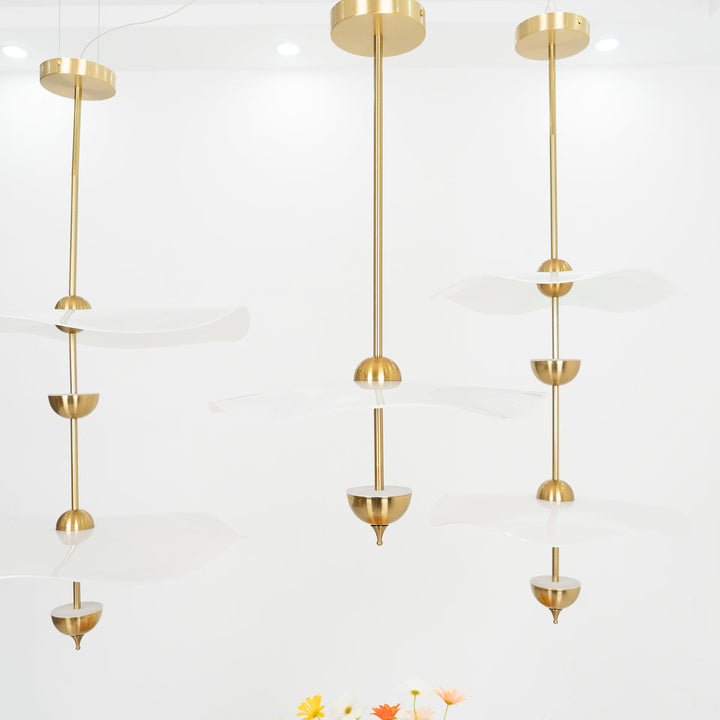 Lustra Lampe Pendante Double Biscuit pour Salon - Neutralighting