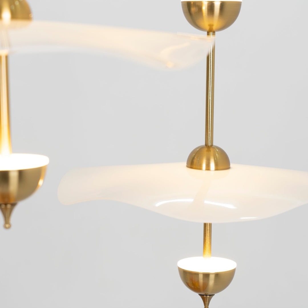 Lustra Lampe Pendante Double Biscuit pour Salon - Neutralighting