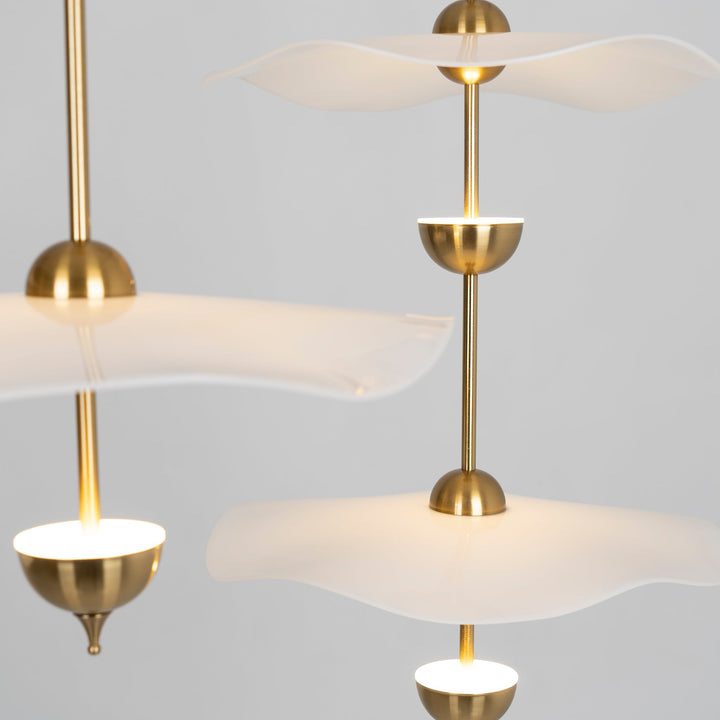 Lustra Lampe Pendante Double Biscuit pour Salon - Neutralighting