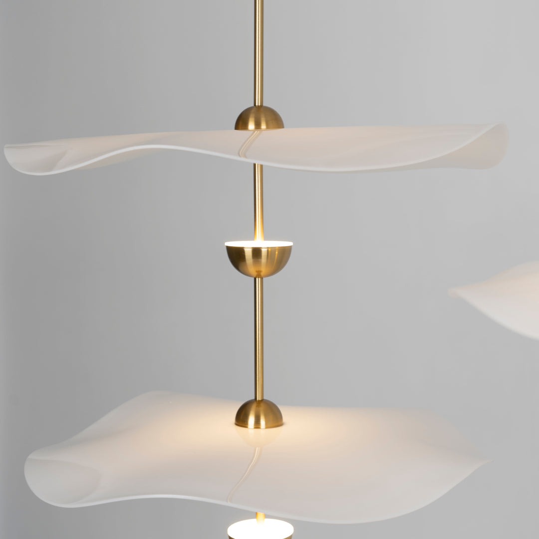Lustra Lampe Pendante Double Biscuit pour Salon - Neutralighting
