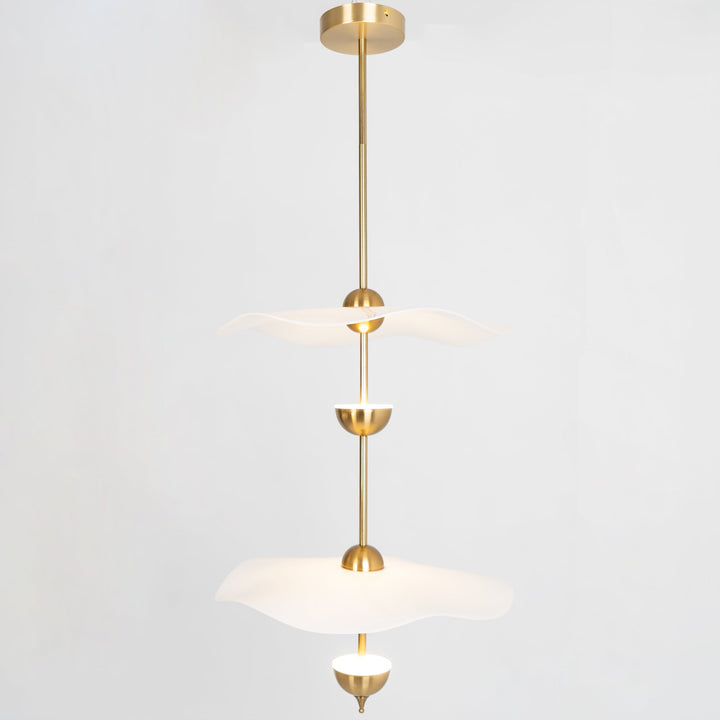 Lustra Lampe Pendante Double Biscuit pour Salon - Neutralighting