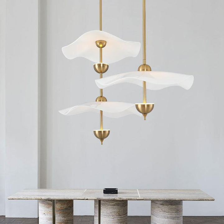 Lustra Lampe Pendante Double Biscuit pour Salon - Neutralighting