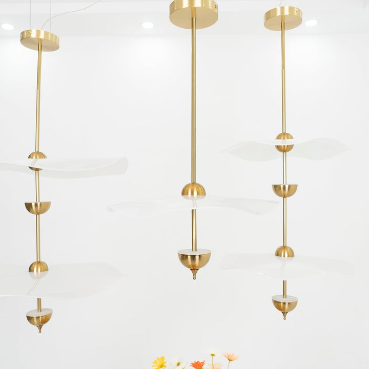 Lustra Lampe Pendante Double Biscuit pour Salon - Neutralighting