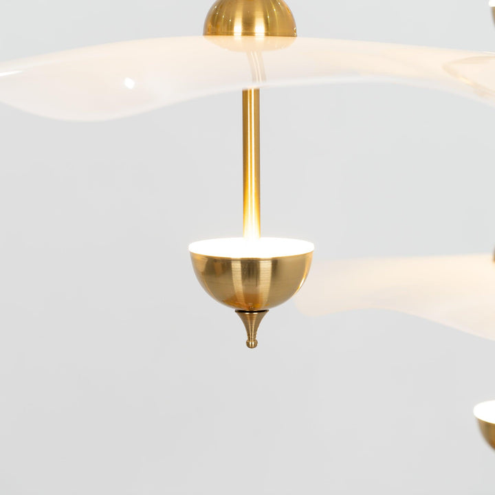 Lustra Lampe Pendante Double Biscuit pour Salon - Neutralighting