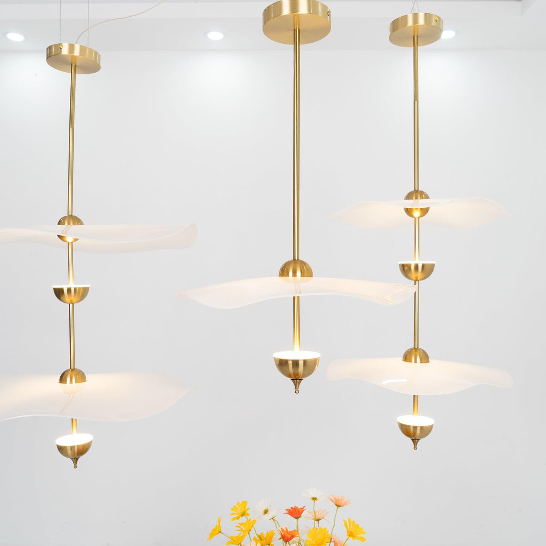 Lustra Lampe Pendante Double Biscuit pour Salon - Neutralighting
