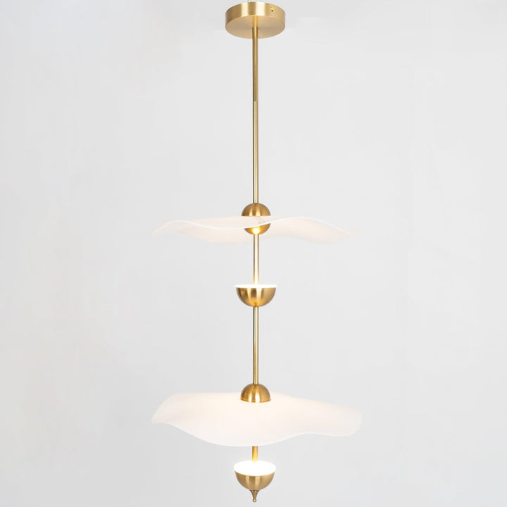 Lustra Lampe Pendante Double Biscuit pour Salon - Neutralighting