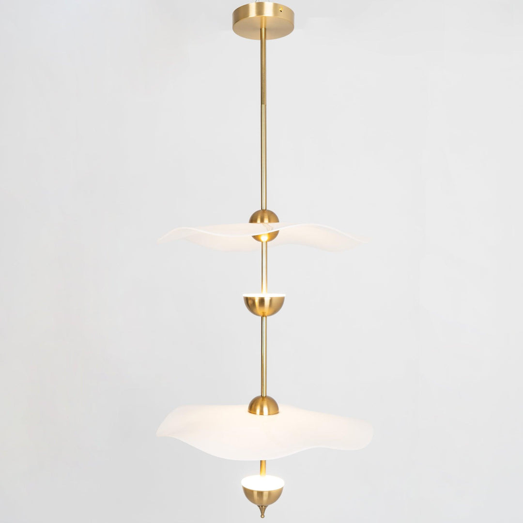 Lustra Lampe Pendante Double Biscuit pour Salon - Neutralighting