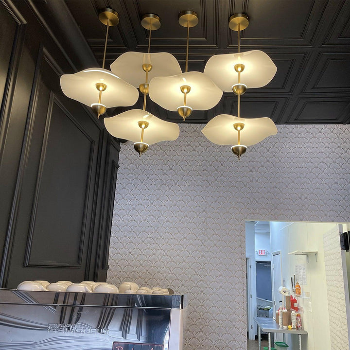 Lustra Lampe Pendante Double Biscuit pour Salon - Neutralighting