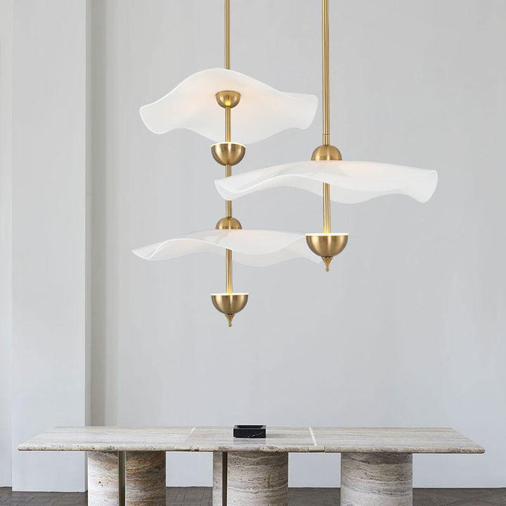 Lustra Lampe Pendante Double Biscuit pour Salon - Neutralighting