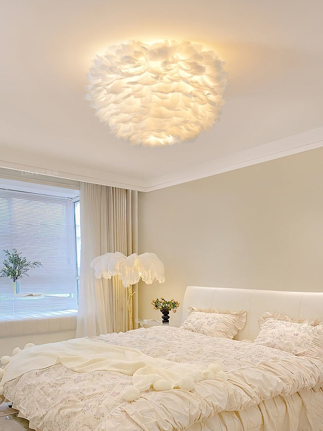 Zalore Plafonnier Art Nordic Premium Plumes - Neutralighting