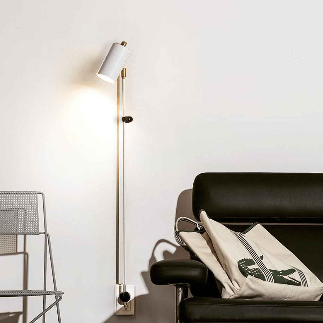 Equinox Verre 100cm Blanc LED
