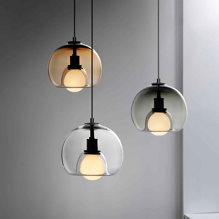 Neritha Suspension Contemporaine en Verre - Neutralighting