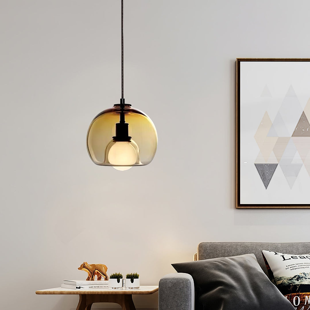 Neritha Suspension Contemporaine en Verre - Neutralighting
