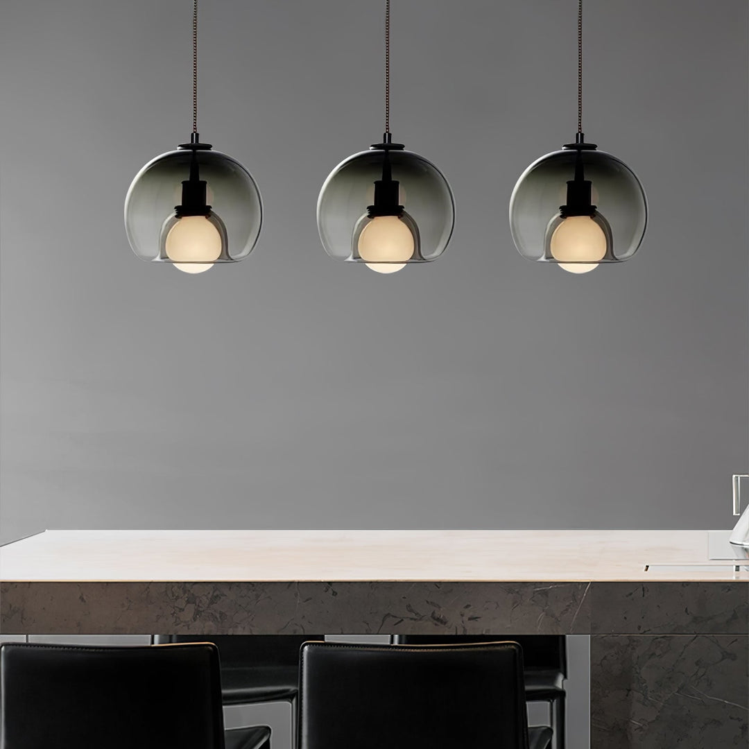 Neritha Suspension Contemporaine en Verre - Neutralighting