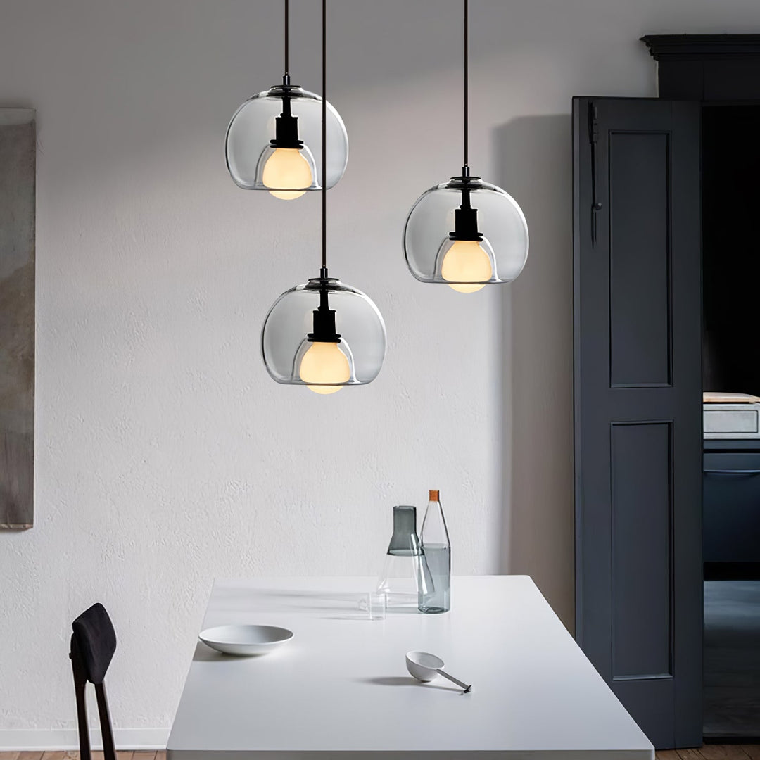 Neritha Suspension Contemporaine en Verre - Neutralighting