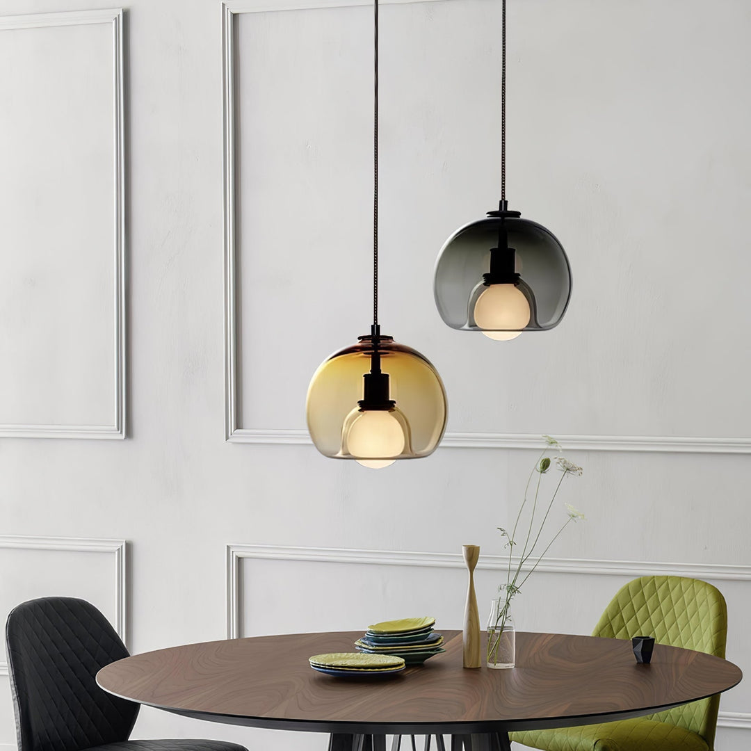 Neritha Suspension Contemporaine en Verre - Neutralighting