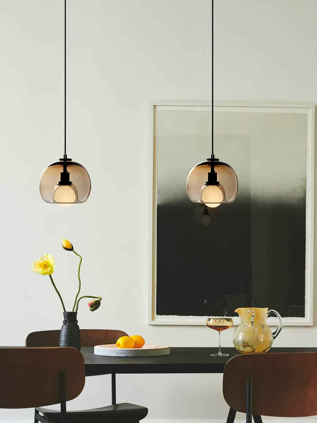 Neritha Suspension Contemporaine en Verre - Neutralighting