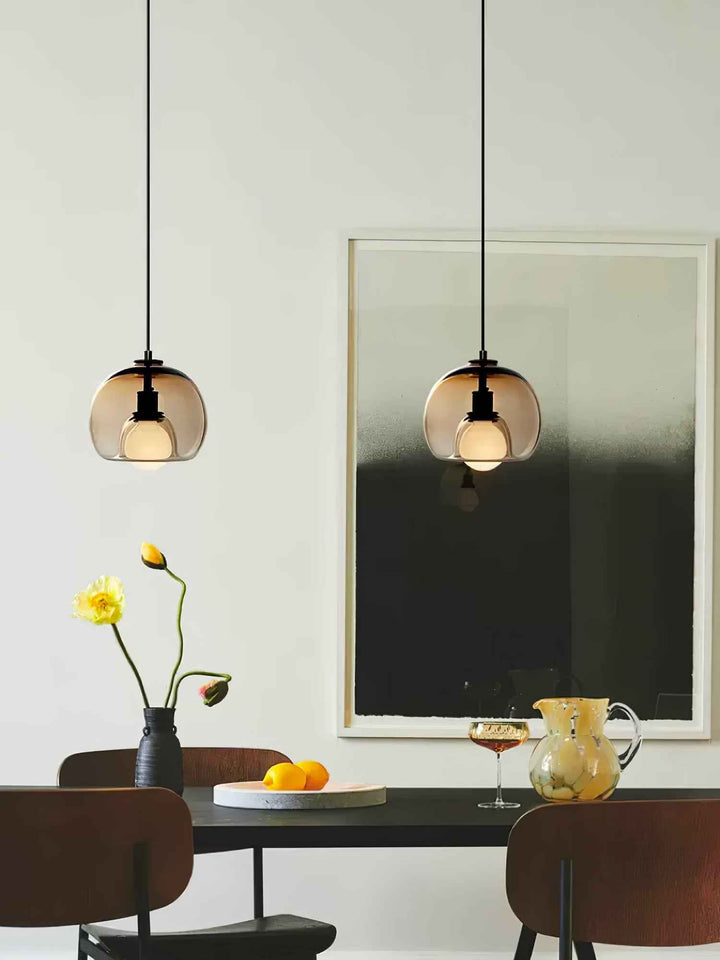 Neritha Suspension Contemporaine en Verre - Neutralighting