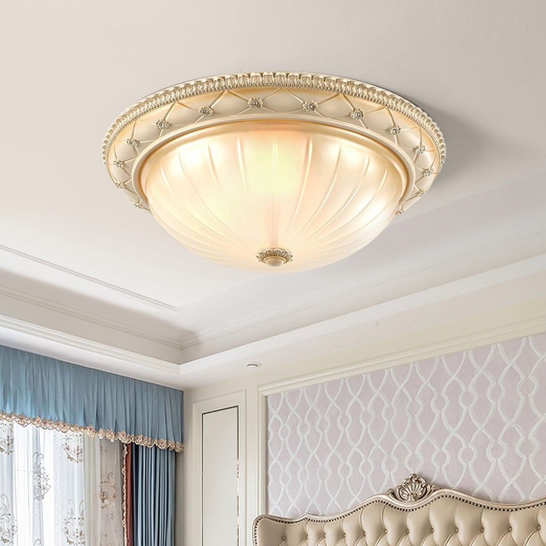 Evtalen Plafonnier en Résine et Verre Vintage - Neutralighting