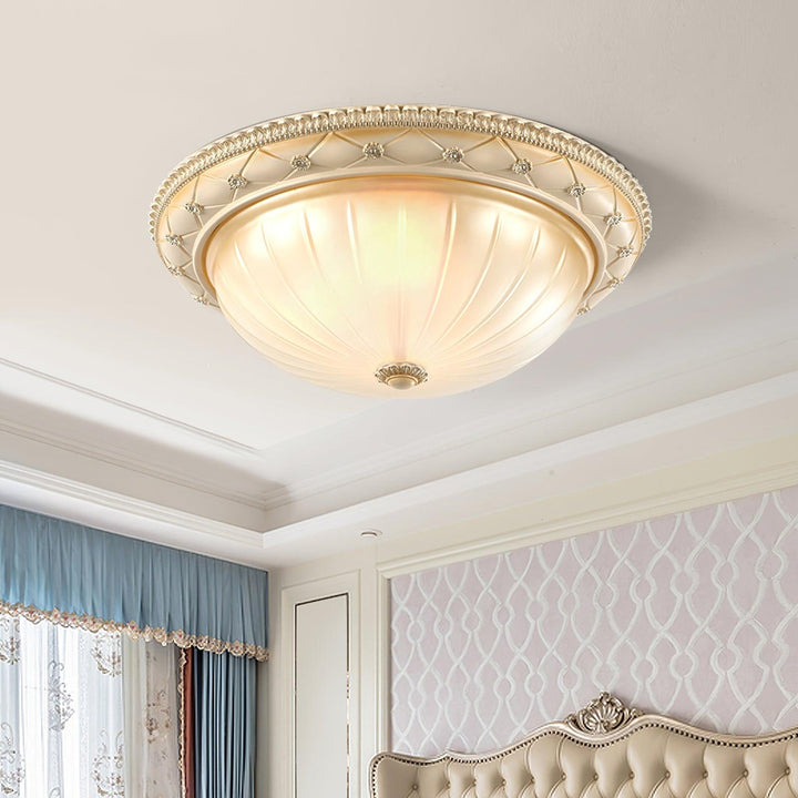 Evtalen Plafonnier en Résine et Verre Vintage - Neutralighting