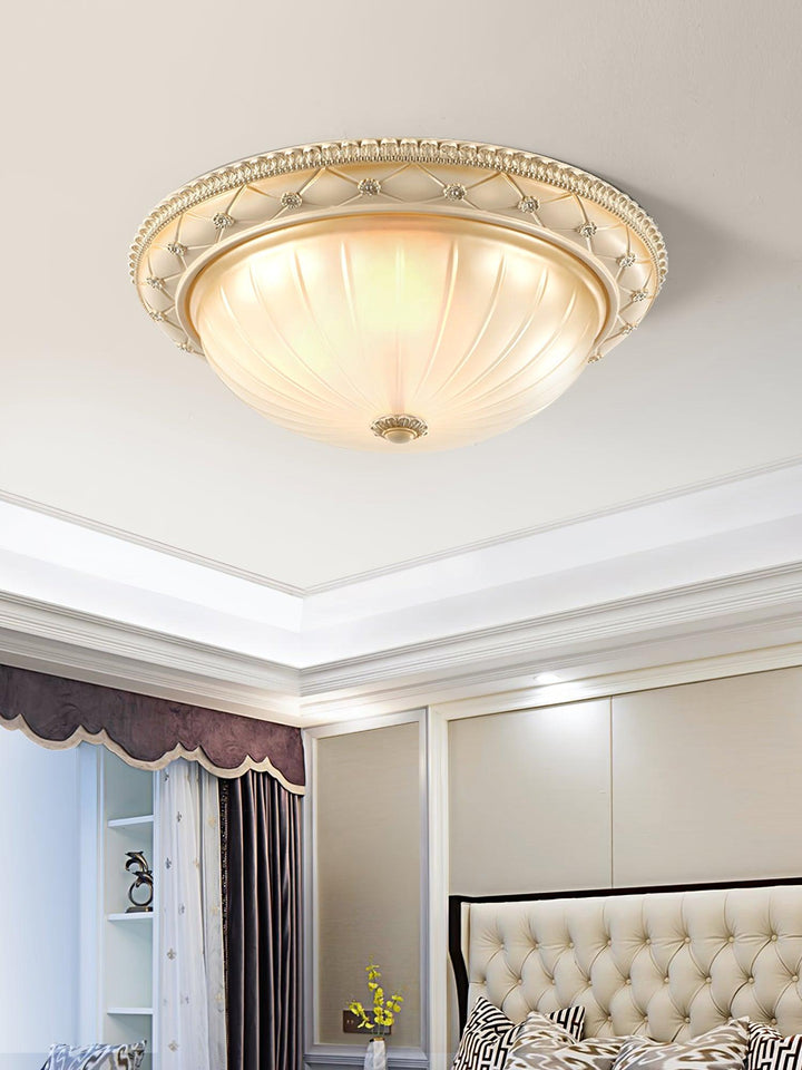 Evtalen Plafonnier en Résine et Verre Vintage - Neutralighting