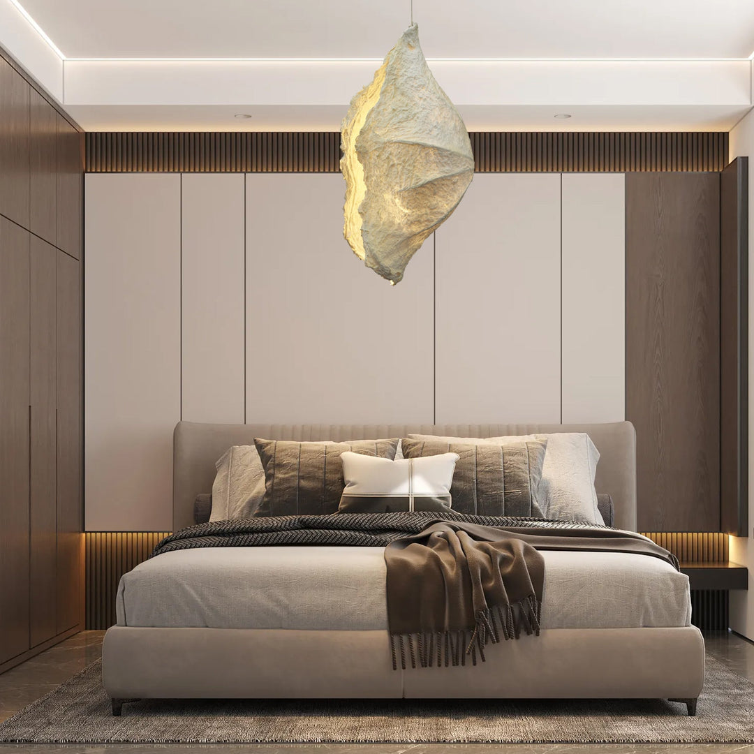 Altalis Artisanal Pulpe Papier Suspension Lumière - Neutralighting