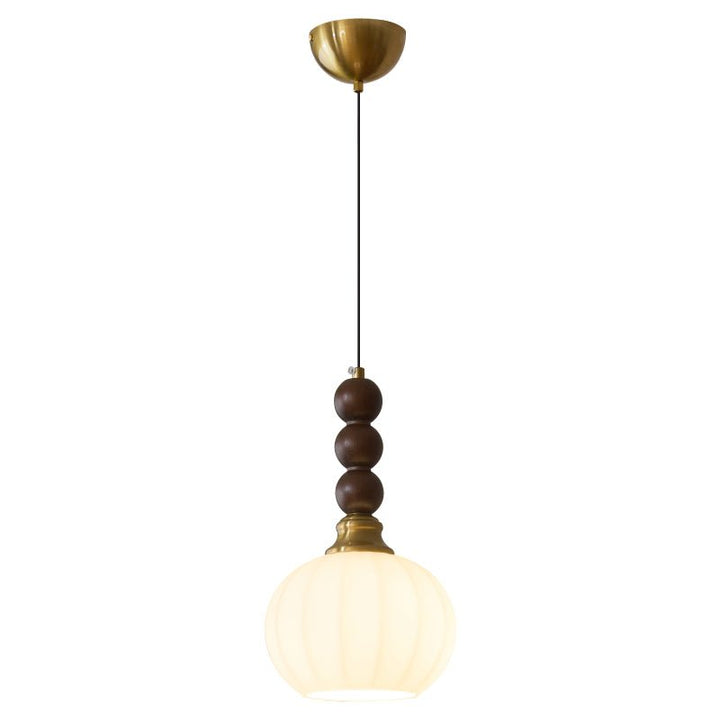 Vothaila Suspension en Verre Vintage et Bois - Neutralighting