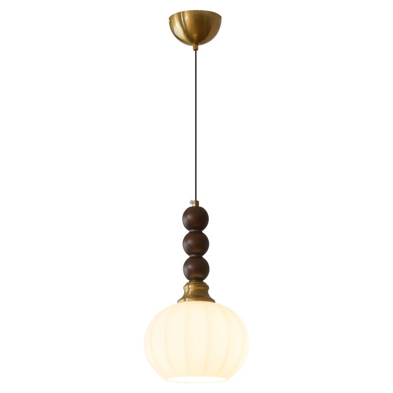 Vothaila Suspension en Verre Vintage et Bois - Neutralighting