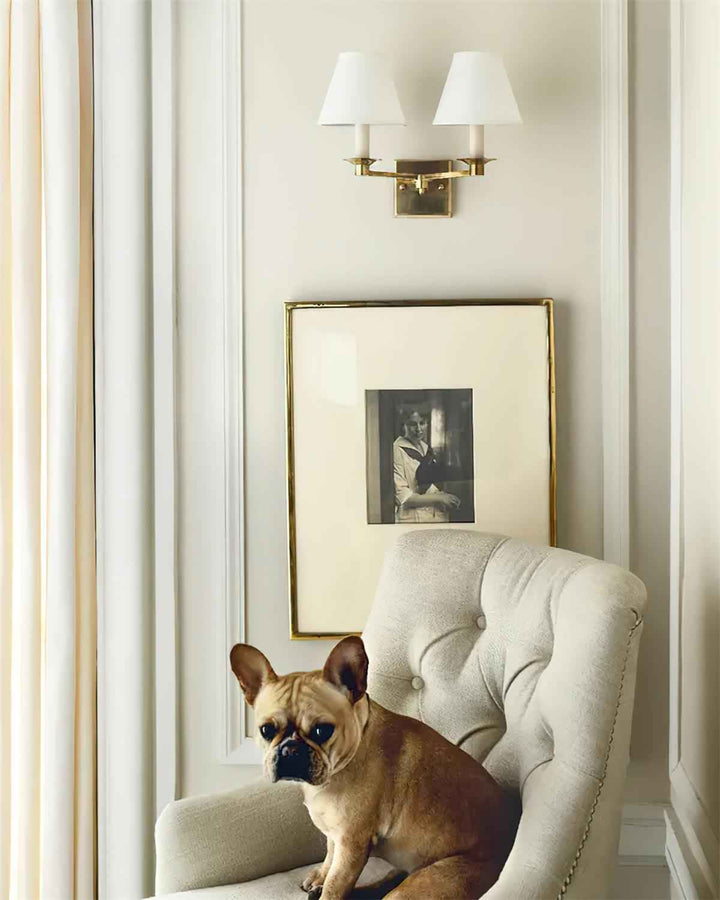 Lampe Evans en Laiton – Design Contemporain