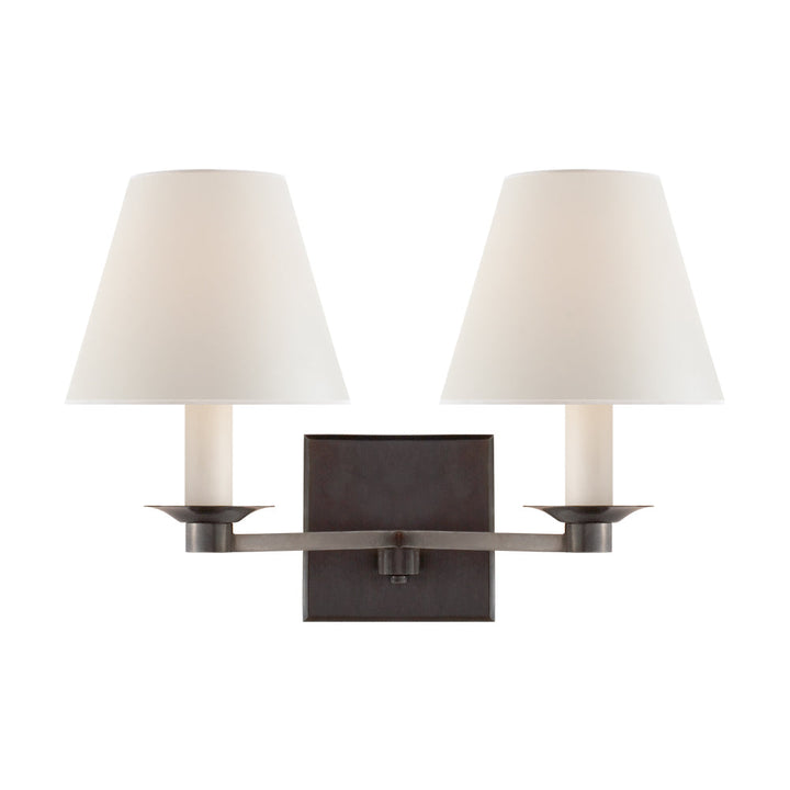 Evans Applique Murale Double Bras - Neutralighting