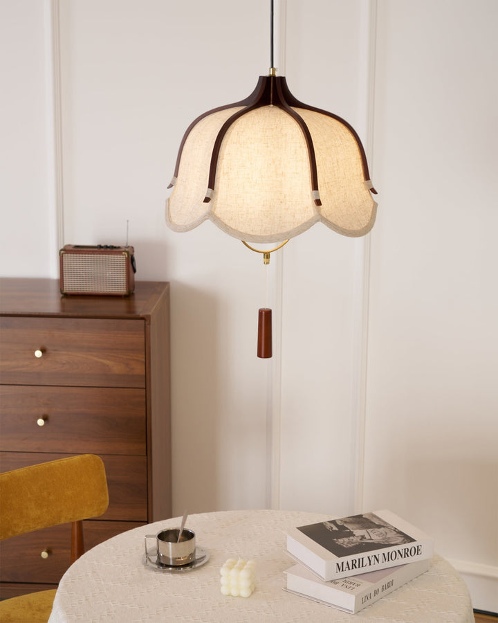 Lustra Suspension Lampe Lanterne Moderne en Tissu - Neutralighting