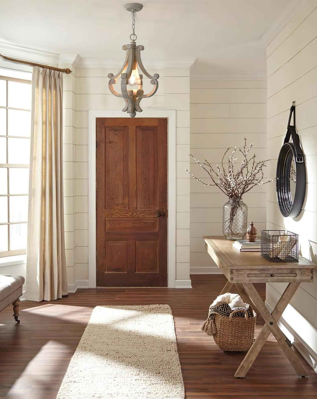 Thalien Suspension Glam en bois - Neutralighting