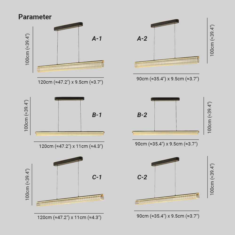 Suspension Mira en Acrylique – Design Suspension Moderne