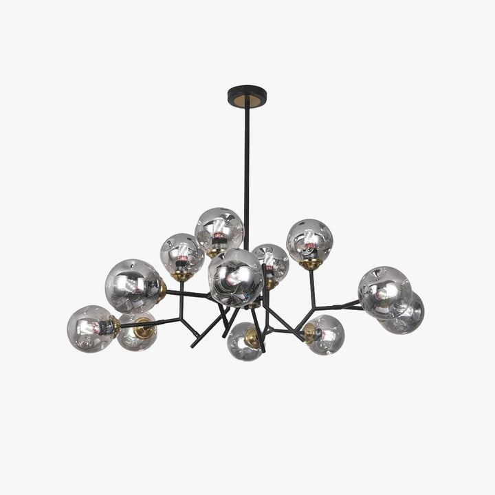 Valentina Moderne Nordique Suspension Métal Verre Salon Chambre à Coucher - Neutralighting