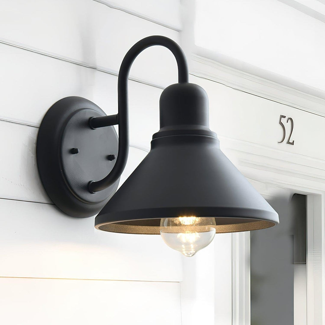 Ray Applique Murale Extérieure en Métal Vintage - Neutralighting