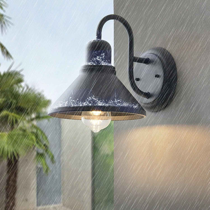 Ray Métal 21cm Noir LED