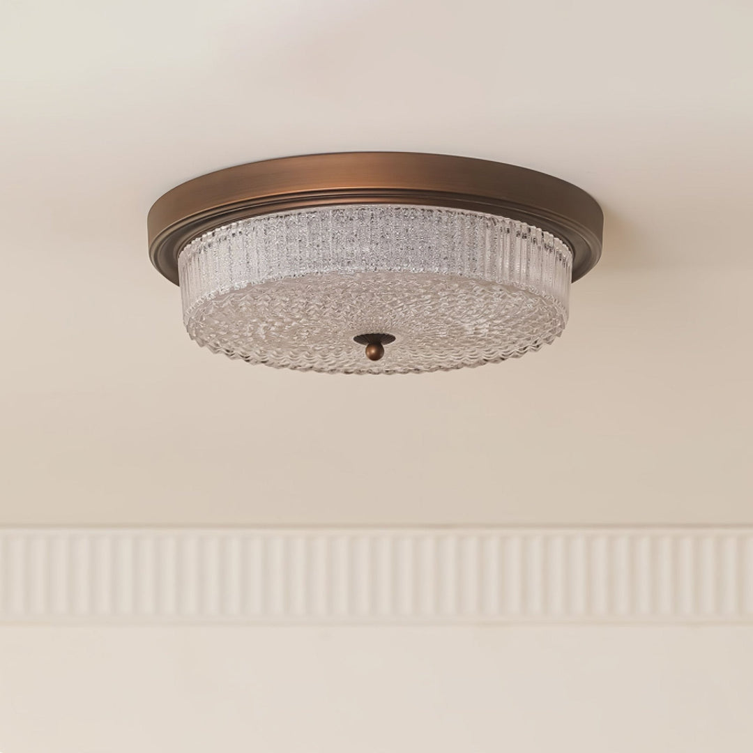 Ilsolen Nordic Art Classique Verre Plafonnier - Neutralighting