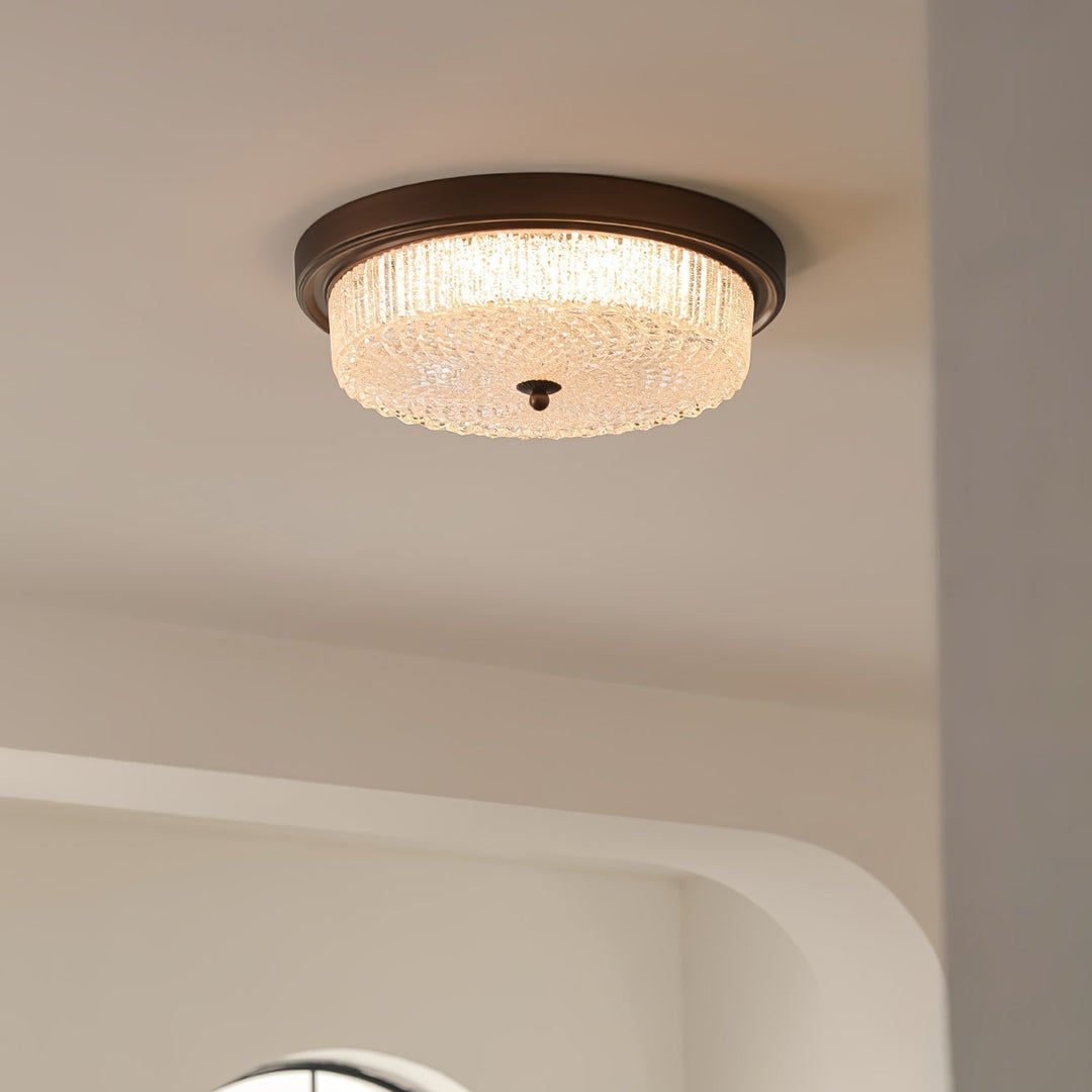 Ilsolen Nordic Art Classique Verre Plafonnier - Neutralighting