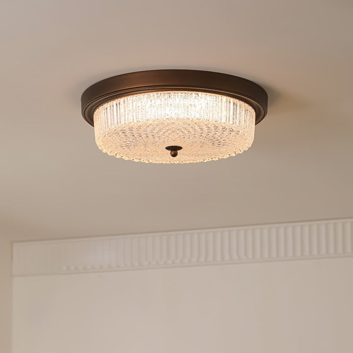 Ilsolen Nordic Art Classique Verre Plafonnier - Neutralighting