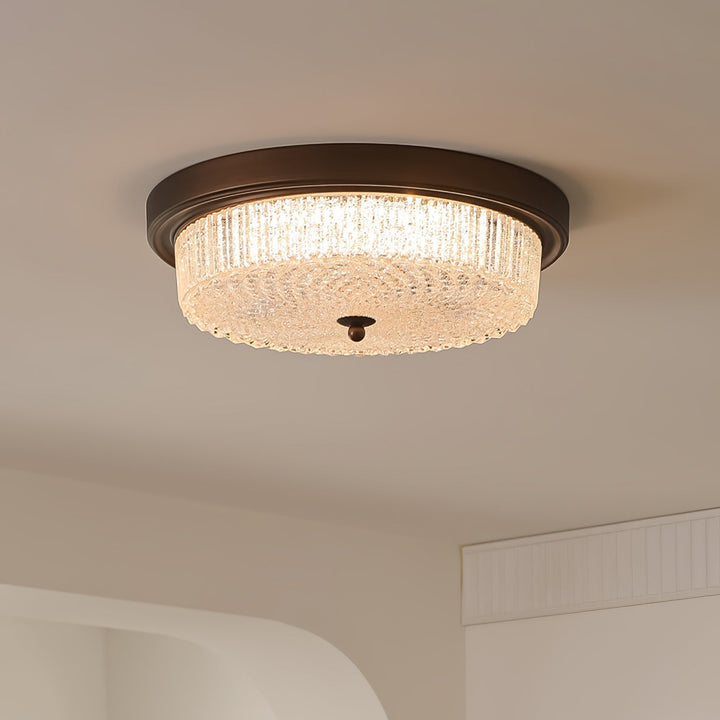 Ilsolen Nordic Art Classique Verre Plafonnier - Neutralighting