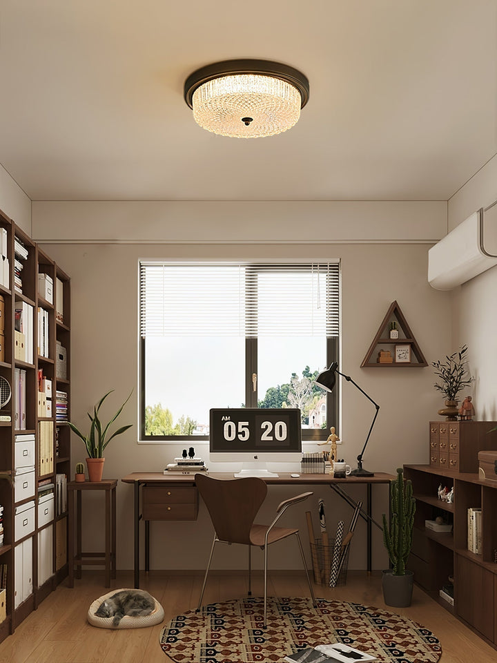 Ilsolen Nordic Art Classique Verre Plafonnier - Neutralighting